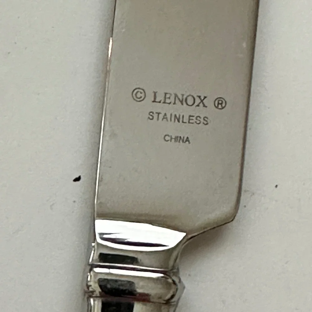 Lenox Portola Stainless Steel Flatware 15 Piece Set Forks Knives Spoons China